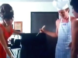 Two Waitresses Fuck The Cook