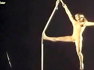 Nude Female Circus Acrobat